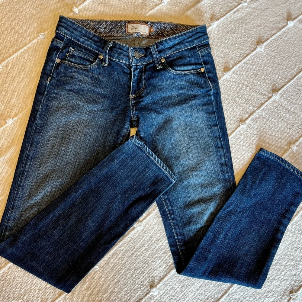 PAIGE Roxbury Skinny Jeans Size 24
